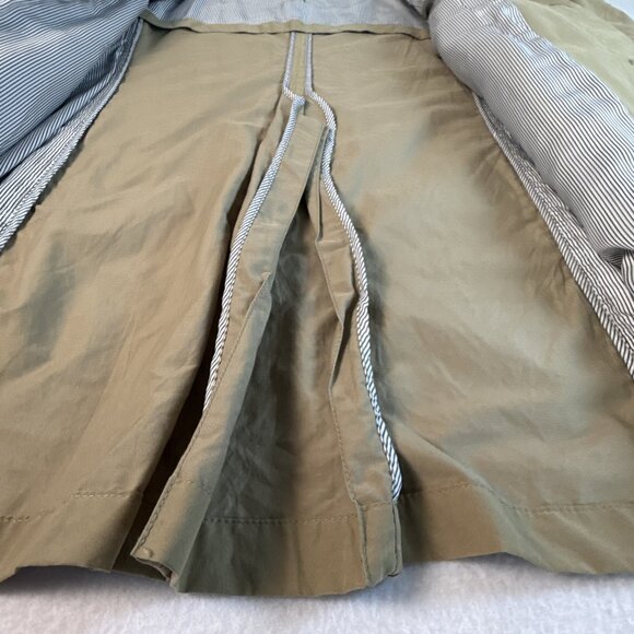 Lauren Ralph Lauren Trench Coat Jacket Men's Tan Rain Jacket 42L - Picture 8 of 13